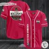 George Killian’s Irish Red logo pink Baseball Jersey