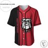 Georgia Bulldogs Baseball Jersey Half Style – NCAA