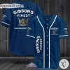 Gibson’s Finest Whisky blue Baseball Jersey