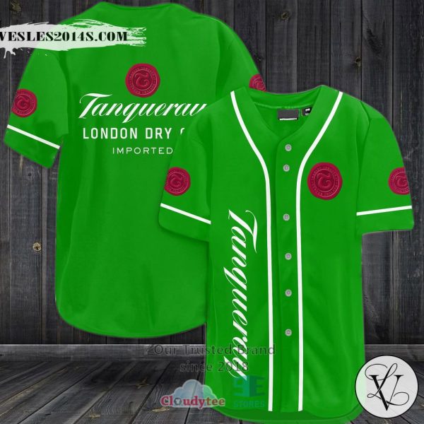 Gin Tanqueray Baseball Jersey Shirt