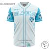 Glaceon Eeveelution Pokemon Baseball Jersey