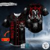 Goat Of Mendes Baphomet Skull Custom Baseball Jersey