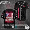 God Family Country Cardinals US Flag Baseball Jersey