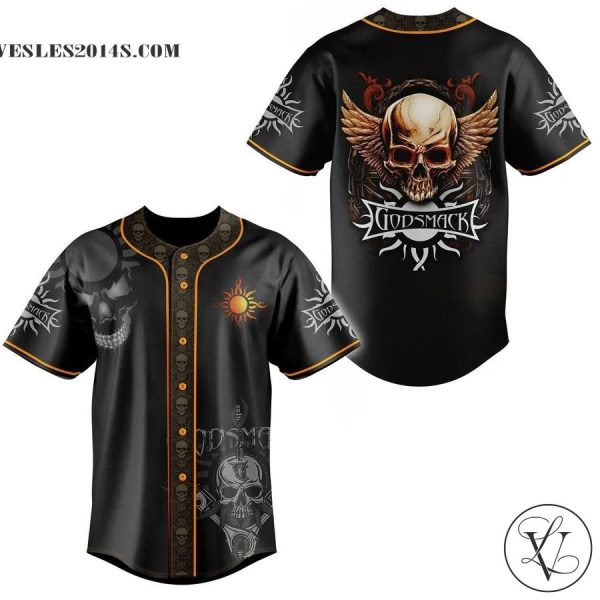 Godsmack Baseball Jersey Shirt
