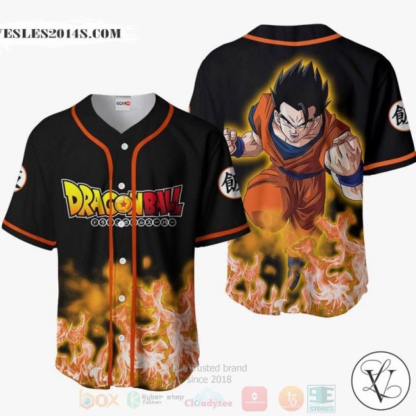 Gohan Dragon Ball Anime Baseball Jersey