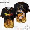 Goku Dragon Ball Anime Baseball Jersey Shirt