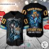 Gold Coast Titans Skull Personalized Baseball Jersey Shirt