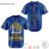 Golden State Warriors Western Conference Champions 2022 Baseball Jersey