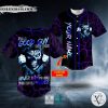 Good Guy Devil Inside Grim Reaper Purple Lightning Skull Custom Baseball Jersey