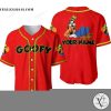 Goofy Disney Custom Name Baseball Jersey Shirt