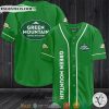 Green Mountain Coffee Baseball Jersey Shirt