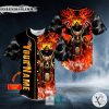 Grim Reaper Ghost Rider of Hell Custom Baseball Jersey