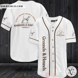 Grounds & Hounds Baseball Jersey Shirt
