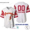 Grumpy Snow White And The Seven Dwarfs Personalized Baseball Jersey Shirt
