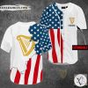 Guinness Beer U.S Flag Custom Name Baseball Jersey