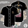Guinness Skull United States Flag black Baseball Jersey