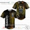 Guinness skull head Baseball Jersey