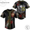 Guns N’ Roses Band Skull Baseball Jersey