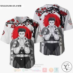 Gyomei Himejima Kimetsu Anime Baseball Jersey