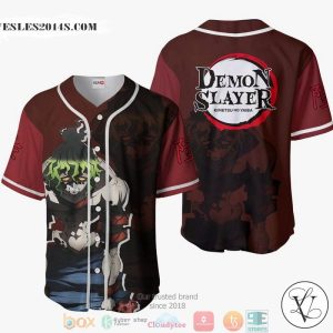 Gyutaro Demon Slayer Baseball Jersey Shirt
