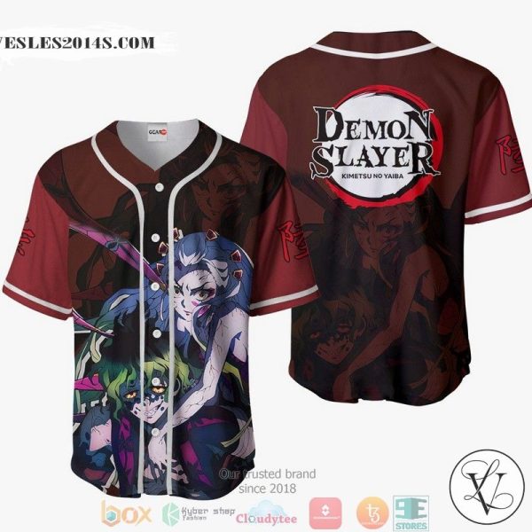 Gyutato And Daki Demon Slayer Baseball Jersey Shirt