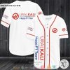 Haas F1 Team Uralkali White Baseball Jersey