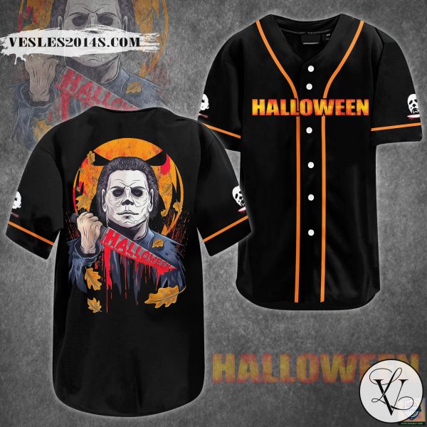 Halloween Michael Myers Baseball Jersey Shirt