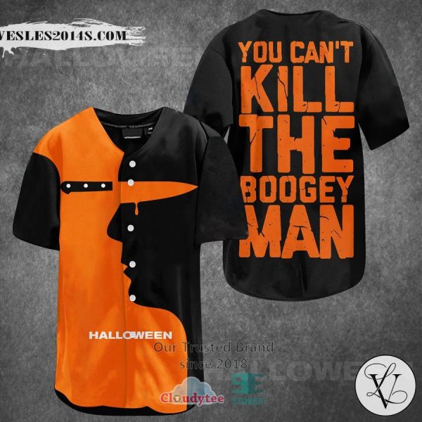 Halloween You Can’t Kill the Bogeyman Baseball Jersey