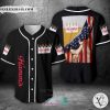 Hamm’s United States Flag black Baseball Jersey