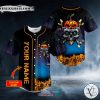 Happy Halloween Head Skull Custom Baseball Jersey