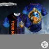 Happy Halloween Skull Custom Baseball Jersey
