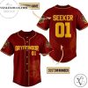 Harry Potter Gryffindor Personalized Baseball Jersey