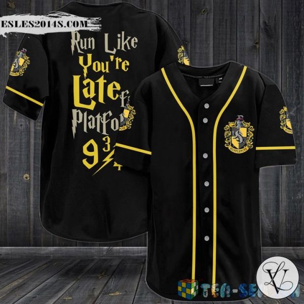 Harry Potter Hufflepuff Baseball Jersey 290121