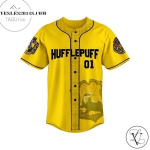 Harry Potter Hufflepuff Personalized Baseball Jersey