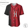 Harvard Crimson Baseball Jersey Half Style – NCAA