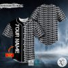 Hear No See No Speak No Evil Pattern Skull Custom Baseball Jersey