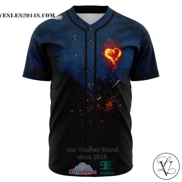 Hearts On Fire Dabin Illenium Baseball Jersey