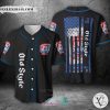 Heileman’s Old Style United States Flag black Baseball Jersey