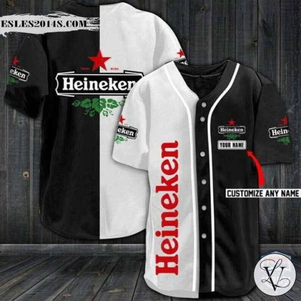 Heineken Custom Name Baseball Jersey 070222