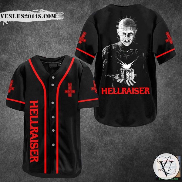 Hellraiser Red Piping Baseball Jersey