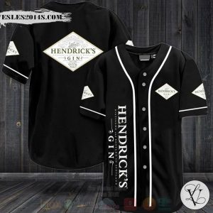 Hendrick’s Gin Baseball Jersey Shirt 1×0