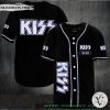 Hologram KISS Band Personalized Baseball Jersey Shirt