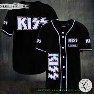 Hologram KISS Band Personalized Baseball Jersey Shirt