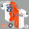 Houston Astros Bad Bunny 22 Baseball Jersey
