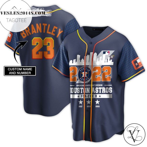 Houston Astros Baseball Jersey 3d All Over Printed