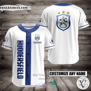 Huddersfield Custom Name Baseball Jersey Shirt
