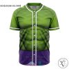 Hulk Cosplay Marvel Baseball Jersey