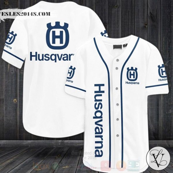 Husqvarna Motorcycles Baseball Jersey Shirt