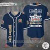 I Am A Simple Man I Like Miller Lite and Boobs Baseball Jersey