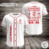 I Am Simple Man I Like Lincoln City And Boobs Baseball Jersey
